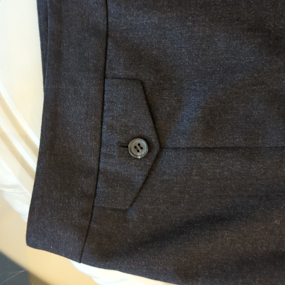 Ann Taylor LOFT Charcoal Pencil Skirt Fully Lined 8 - Picture 6 of 15